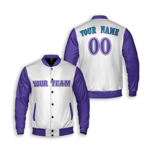 Dthcustom Unisex Arizona Diamondbacks Alternate Cooperstown Collection Player Custom Baseball Jacket Sublimation Printing