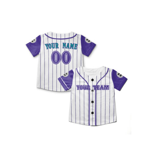 Dthcustom Kids Arizona Diamondbacks Alternate Cooperstown Collection Player Custom Baseball Jersey Sublimation Printing