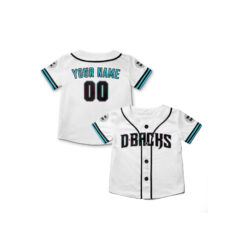 Dthcustom Kids Arizona Diamondbacks Home Custom Baseball Jersey Sublimation Printing