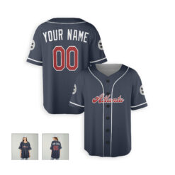 Dthcustom Women Atlanta Braves Alternate Custom Baseball Jersey Sublimation Printing