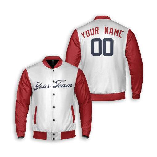 Dthcustom Unisex Atlanta Braves Alternate Limited Custom Baseball Jacket Sublimation Printing