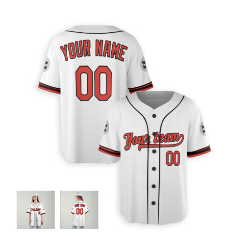 Dthcustom Women Baltimore Orioles Home Limited Custom Baseball Jersey Sublimation Printing