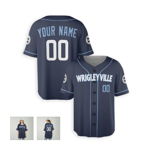 Dthcustom Women Chicago Cubs City Connect Limited Player Custom Baseball Jersey Sublimation Printing