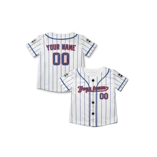 Dthcustom Kids Chicago Cubs Home Limited Player Custom Baseball Jersey Sublimation Printing