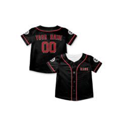 Dthcustom Kids Cincinnati Reds Cooperstown Collection Mesh Batting Practice Button-Up Custom Baseball Jersey Sublimation Printing