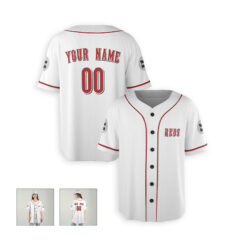 Dthcustom Women Cincinnati Reds Home Custom Baseball Jersey Sublimation Printing