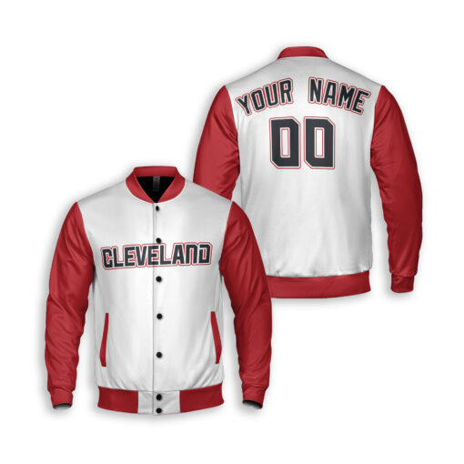 Dthcustom Unisex Cleveland Guardians Alternate Limited Custom Baseball Jacket Sublimation Printing