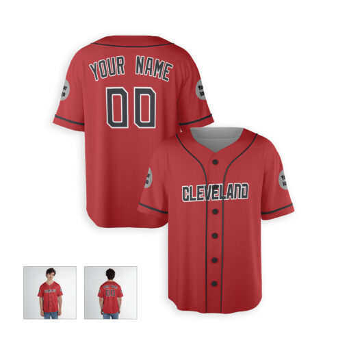 Dthcustom Men Cleveland Guardians Alternate Limited Custom Baseball Jersey Sublimation Printing