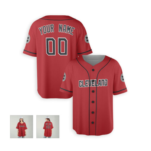 Dthcustom Women Cleveland Guardians Alternate Limited Custom Baseball Jersey Sublimation Printing