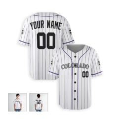 Dthcustom Men Colorado Rockies 2024 World Tour Mexico City Series Home Limited Player Custom Baseball Jersey Sublimation Printing