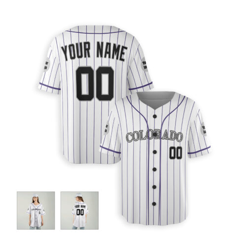 Dthcustom Women Colorado Rockies 2024 World Tour Mexico City Series Home Limited Player Custom Baseball Jersey Sublimation Printing