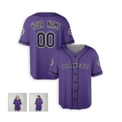 Dthcustom Women Colorado Rockies Alternate Player Name Custom Baseball Jersey Sublimation Printing