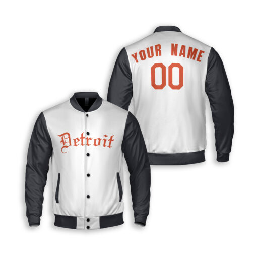 Dthcustom Unisex Detroit Tigers Alternate Limited Custom Baseball Jacket Sublimation Printing