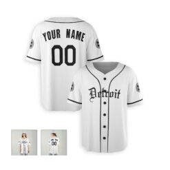 Dthcustom Women Detroit Tigers Home Player Custom Baseball Jersey Sublimation Printing