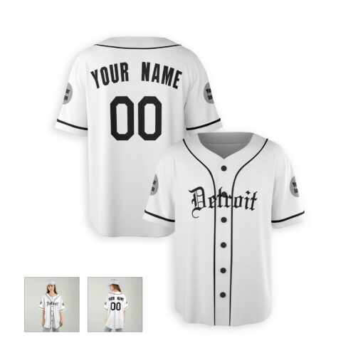 Dthcustom Women Detroit Tigers Home Player Custom Baseball Jersey Sublimation Printing