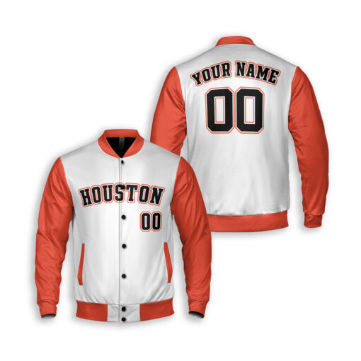 Dthcustom Unisex Houston Astros Alternate Limited Custom Baseball Jacket Sublimation Printing