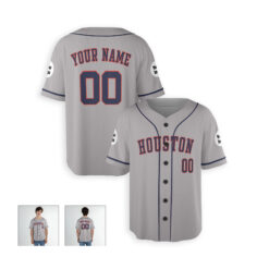 Dthcustom Men Houston Astros Away Limited Custom Baseball Jersey Sublimation Printing