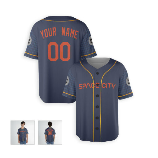 Dthcustom Men Houston Astros City Connect Custom Baseball Jersey Sublimation Printing