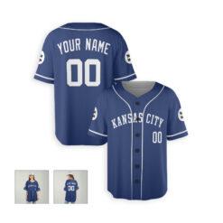 Dthcustom Women Kansas City Royals Alternate Limited Custom Baseball Jersey Sublimation Printing