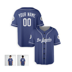 Dthcustom Men Los Angeles Dodgers City Connect Custom Baseball Jersey Sublimation Printing