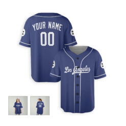 Dthcustom Women Los Angeles Dodgers City Connect Custom Baseball Jersey Sublimation Printing