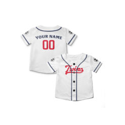 Dthcustom Kids Minnesota Twins Home Custom Baseball Jersey Sublimation Printing