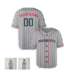 Dthcustom Women Minnesota Twins Road Team Custom Baseball Jersey Sublimation Printing