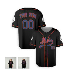 Dthcustom Women New York Mets Alternate Limited Custom Baseball Jersey Sublimation Printing