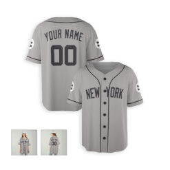 Dthcustom Women New York Yankees Away Limited Custom Baseball Jersey Sublimation Printing