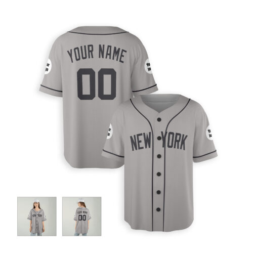 Dthcustom Women New York Yankees Away Limited Custom Baseball Jersey Sublimation Printing