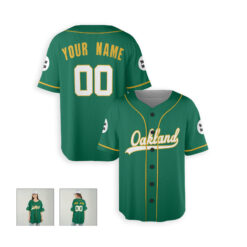 Dthcustom Women Oakland Athletics Alternate Team Custom Baseball Jersey Sublimation Printing