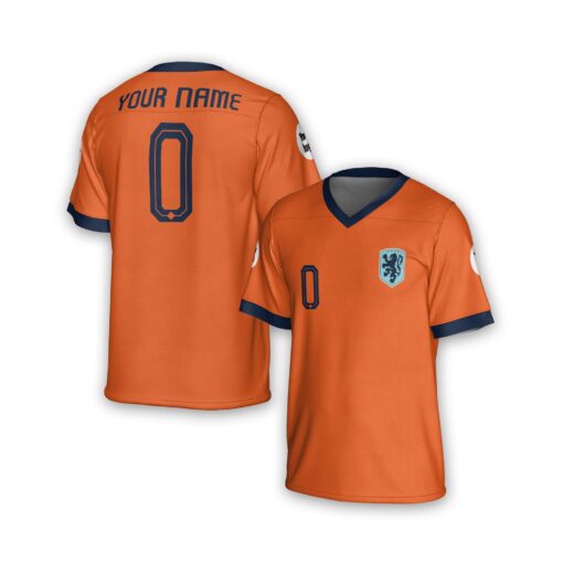 Dthcustom Netherlands Custom Home Jersey Euro 2024