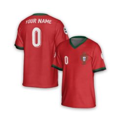 Dthcustom Portugal Custom Home Jersey Euro 2024