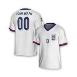 Dthcustom England Custom Home Jersey Euro 2024