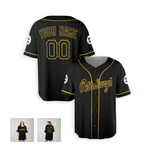 Dthcustom Women Pittsburgh Pirates Alternate Limited Custom Baseball Jersey Sublimation Printing