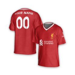 Dthcustom Liverpool 2024/25 Custom Home Jersey