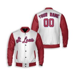 Dthcustom Unisex St. Louis Cardinals Alternate Custom Baseball Jacket Sublimation Printing