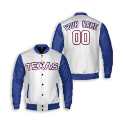 Dthcustom Unisex Texas Rangers Alternate Custom Baseball Jacket Sublimation Printing